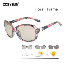 Load image into Gallery viewer, 2022 Luxury lady Photochromic Sunglasses Women Big Frame Polarized women Glasses female shades original oculos with cover