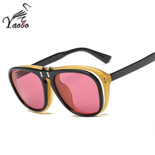 Carica l&#39;immagine nel visualizzatore di Gallery, 2023 Occhiali da sole pilota da uomo da donna Designer di marca retrò Occhiali da sole a due lenti Occhiali da sole rotondi maschili femminili UV400 Oculos 