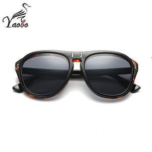 2023 Occhiali da sole pilota da uomo da donna Designer di marca retrò Occhiali da sole a due lenti Occhiali da sole rotondi maschili femminili UV400 Oculos 