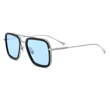 Carica l&#39;immagine nel visualizzatore di Gallery, 2023 Men&#39;s Driving Glasses Black/Blue/Grey Lens Metal Frame Polarized Sunglasses