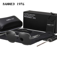 Load image into Gallery viewer, 2023 Men&#39;s Quality Sunglasses Male Driving Shades TAC Metal Brand Sun glasses Man Eyewear UV400 Original Designer Oculos