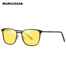 Load image into Gallery viewer, 2022 Men's Sunglasses  Arrival Square Polarized Sunglasses Metal Driver Night Vision Goggles Sunglasses