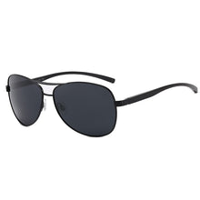 Load image into Gallery viewer, 2023 Metal Frame Quality Oversized Spring Leg Alloy Men Sunglasses Polarized Brand Designer Pilot Male Sun Glasses Driving