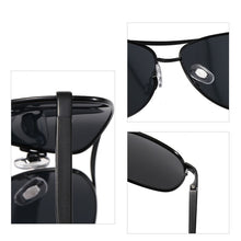 Load image into Gallery viewer, 2023 Metal Frame Quality Oversized Spring Leg Alloy Men Sunglasses Polarized Brand Designer Pilot Male Sun Glasses Driving
