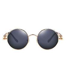 Load image into Gallery viewer, 2022 Metal Steampunk Sunglasses Men Women  Round Glasses Brand Design Vintage Sun Glasses High Quality Oculos de sol