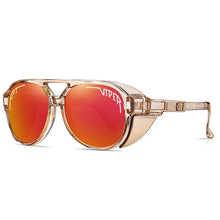 Carica l&#39;immagine nel visualizzatore di Gallery, 2023 Brand Rose donna rosso pit viper Occhiali da sole polarizzati da uomo con lenti a specchio montatura protezione uv400