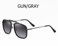 Load image into Gallery viewer, 2022  Classic Vintage Square HUCK Style Polarized Sunglasses Brand Design aviation Sun Glasses UV400 Oculos De Sol
