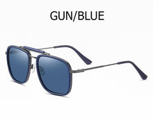 Load image into Gallery viewer, 2022  Classic Vintage Square HUCK Style Polarized Sunglasses Brand Design aviation Sun Glasses UV400 Oculos De Sol