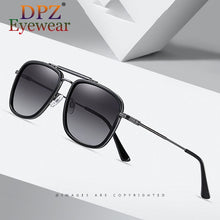 Load image into Gallery viewer, 2022  Classic Vintage Square HUCK Style Polarized Sunglasses Brand Design aviation Sun Glasses UV400 Oculos De Sol