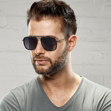 Load image into Gallery viewer, 2022  Classic Vintage Square HUCK Style Polarized Sunglasses Brand Design aviation Sun Glasses UV400 Oculos De Sol