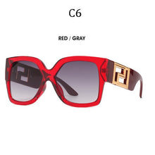 Load image into Gallery viewer, 2023 Classic Style Gradient Sunglasses Cool Women Vintage Brand Design Square Sun Glasses Oculos De Sol Large Frame