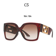 Load image into Gallery viewer, 2023 Classic Style Gradient Sunglasses Cool Women Vintage Brand Design Square Sun Glasses Oculos De Sol Large Frame