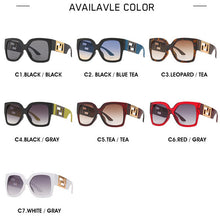 Load image into Gallery viewer, 2023 Classic Style Gradient Sunglasses Cool Women Vintage Brand Design Square Sun Glasses Oculos De Sol Large Frame