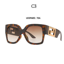 Load image into Gallery viewer, 2023 Classic Style Gradient Sunglasses Cool Women Vintage Brand Design Square Sun Glasses Oculos De Sol Large Frame