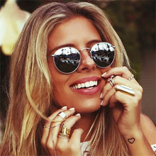 Load image into Gallery viewer, 2022 NEW fashion Sunglasses Brand Designer Metal Frame Pilot Sun Glasses  Women Glasses Unisex Eyewear gafas oculos de solUV400