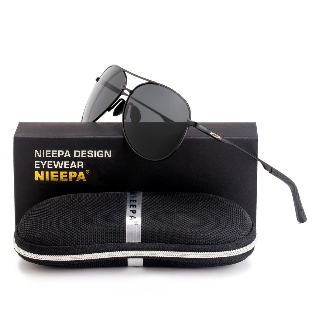 2023 NIEEPA Classic Top Brand Design Men Polarized Sunglasses Driving Sunglasses UV400  Brands Original Packaging Glasse
