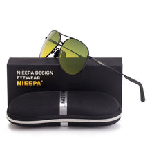 Load image into Gallery viewer, 2023 NIEEPA Classic Top Brand Design Men Polarized Sunglasses Driving Sunglasses UV400  Brands Original Packaging Glasse