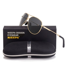 Load image into Gallery viewer, 2023 NIEEPA Classic Top Brand Design Men Polarized Sunglasses Driving Sunglasses UV400  Brands Original Packaging Glasse