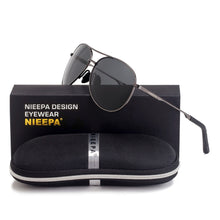 Load image into Gallery viewer, 2023 NIEEPA Classic Top Brand Design Men Polarized Sunglasses Driving Sunglasses UV400  Brands Original Packaging Glasse