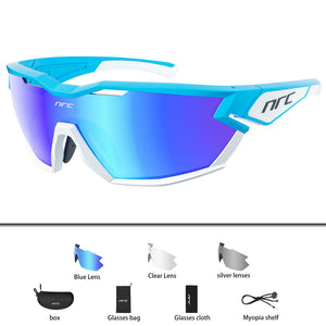 2022 NRC P-Ride Pochromic Cycling Glasses man Mountain Bike Bicycle Sport Cycling Sunglasses MTB Cycling Eyewear woman