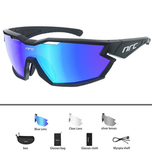 2022 NRC P-Ride Pochromic Cycling Glasses man Mountain Bike Bicycle Sport Cycling Sunglasses MTB Cycling Eyewear woman
