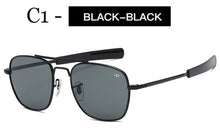 Load image into Gallery viewer, 2023  AO 8054military  army to pilot 52mm sunglasses brand American lens optical glass sunglasses sunglasses