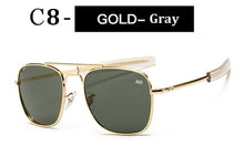 Load image into Gallery viewer, 2023  AO 8054military  army to pilot 52mm sunglasses brand American lens optical glass sunglasses sunglasses