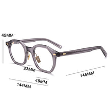 Load image into Gallery viewer, 2023 Acetate Optical Eyeglasses Frame Men Square Vintage Myopia Prescription Glasses Frame Women Male  Brand Eyewear