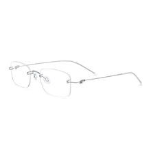 Load image into Gallery viewer, 2023 Alloy Glasses Frame Men Square Optical Prescription Frameless Eyeglasses Frame Women Retro Boundless Small Eyewear