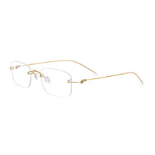 Load image into Gallery viewer, 2023 Alloy Glasses Frame Men Square Optical Prescription Frameless Eyeglasses Frame Women Retro Boundless Small Eyewear