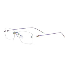 Load image into Gallery viewer, 2023 Alloy Glasses Frame Men Square Optical Prescription Frameless Eyeglasses Frame Women Retro Boundless Small Eyewear