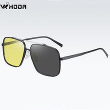Load image into Gallery viewer, 2023 Aluminum Magnesium Polarized Sunglasses ,Men Color-changing Glasses ,Photochromic Sunglass Night Vision Mirror HS8050