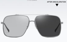 Load image into Gallery viewer, 2023 Aluminum Magnesium Polarized Sunglasses ,Men Color-changing Glasses ,Photochromic Sunglass Night Vision Mirror HS8050