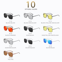 Load image into Gallery viewer, 2023 Aluminum Magnesium Polarized Sunglasses ,Men Color-changing Glasses ,Photochromic Sunglass Night Vision Mirror HS8050