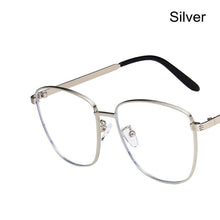 Load image into Gallery viewer, 2023 Anti-Blue-Light Square Oversized Women Eyeglasses Men Retro Metal Eye Glasses Classic Brand Design Glasses Frame