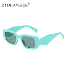 Load image into Gallery viewer, 2023 Box Sunglasses For Women Personality Plastic Trimmed Square Glasses Wide Leg Eyeglasses Lady