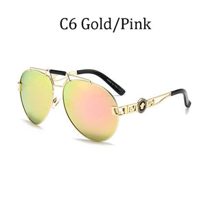 2022  Brand Design Women Men Sunglasses Oversized Frame Leather Sun Glasses Man Hip Hop High Quality Male Female 2150 UV400