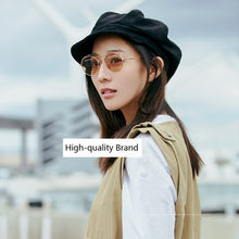 Load image into Gallery viewer, 2023 Brand Tom Brown Glasses Frame Women Double Beam Retro Round Frames Titanium TBX912 Sunglasses Prescription Optics Lens
