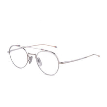 Load image into Gallery viewer, 2023 Brand Tom Brown Glasses Frame Women Double Beam Retro Round Frames Titanium TBX912 Sunglasses Prescription Optics Lens