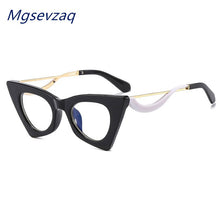 Load image into Gallery viewer, 2023  Cat Eye Seay Designer Sunglasses For Women Leopard Sun Glasses Vintage Elegant Eyeglasses Trend  Black Shades