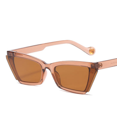 2023 Cat Eye Small Frame Sunglasses Women Men Flying Wing Lenses Personalized Sun Glasses Eyewear Glasses UV400