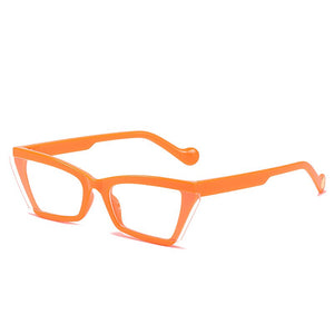 2023 Cat Eye Small Frame Sunglasses Women Men Flying Wing Lenses Personalized Sun Glasses Eyewear Glasses UV400