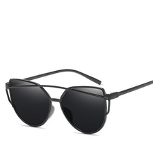 Load image into Gallery viewer, 2023 Cat Eye Sunglasses Women Brand Designer Shades Eyewear Twin-Beams Mirror Sun Glasses For Female UV400