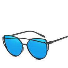 Load image into Gallery viewer, 2023 Cat Eye Sunglasses Women Brand Designer Shades Eyewear Twin-Beams Mirror Sun Glasses For Female UV400