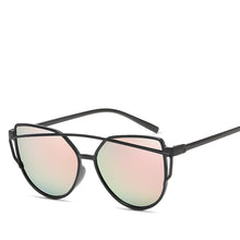 Load image into Gallery viewer, 2023 Cat Eye Sunglasses Women Brand Designer Shades Eyewear Twin-Beams Mirror Sun Glasses For Female UV400