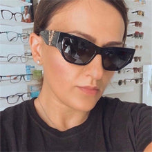 Load image into Gallery viewer, 2023 Cat Eye Sunglasses Women  Retro Trend Brand Designer Summer Sun Glasses Men Female Shades oculos de sol UV400