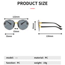 Load image into Gallery viewer, 2023 Children Frameless Round Sunglasses Brand Design Gradient Kid Sun Glasses Boy Girl Unisex Vintage Cute Goggle