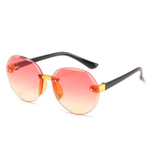Load image into Gallery viewer, 2023 Children Frameless Round Sunglasses Brand Design Gradient Kid Sun Glasses Boy Girl Unisex Vintage Cute Goggle