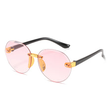 Load image into Gallery viewer, 2023 Children Frameless Round Sunglasses Brand Design Gradient Kid Sun Glasses Boy Girl Unisex Vintage Cute Goggle