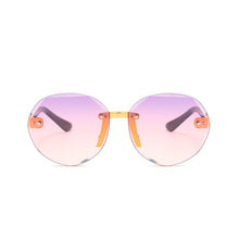 Load image into Gallery viewer, 2023 Children Frameless Round Sunglasses Brand Design Gradient Kid Sun Glasses Boy Girl Unisex Vintage Cute Goggle
